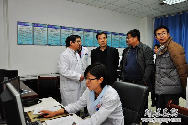 窯街煤電集團(tuán)公司一行來(lái)總醫(yī)院參觀學(xué)習(xí)
