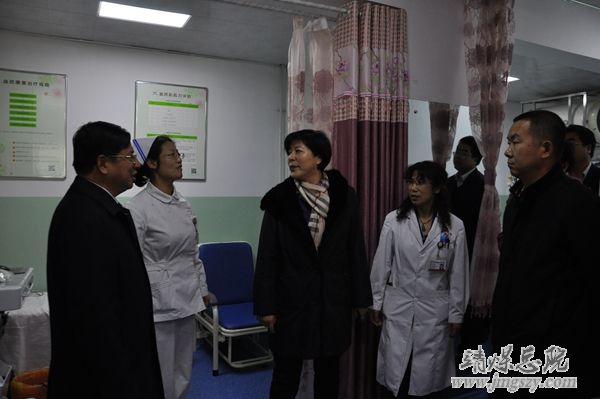 省衛(wèi)生計生委第三督查考核組到總醫(yī)院考核調(diào)研